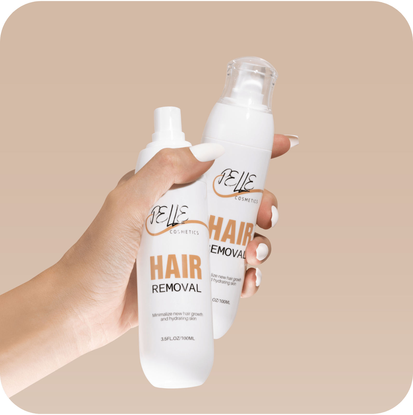 🎁 Double Pack Hair Removal Spray (100% off) - Pelle Cosmetics